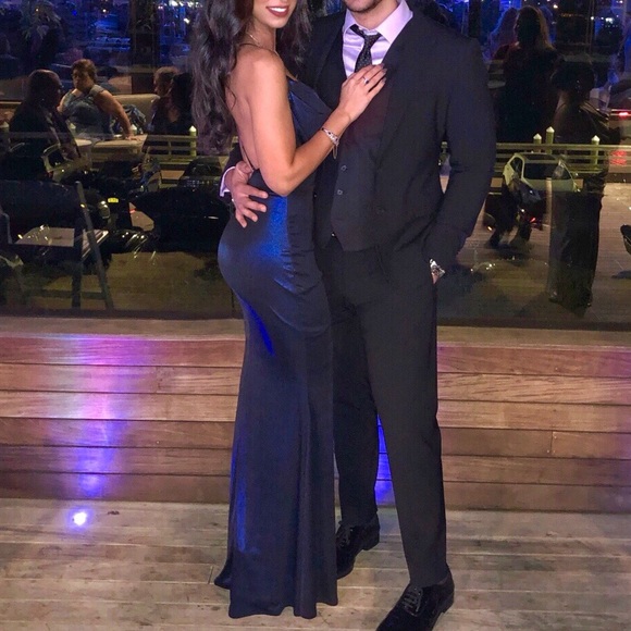 Blue maxi dress - Picture 2 of 5